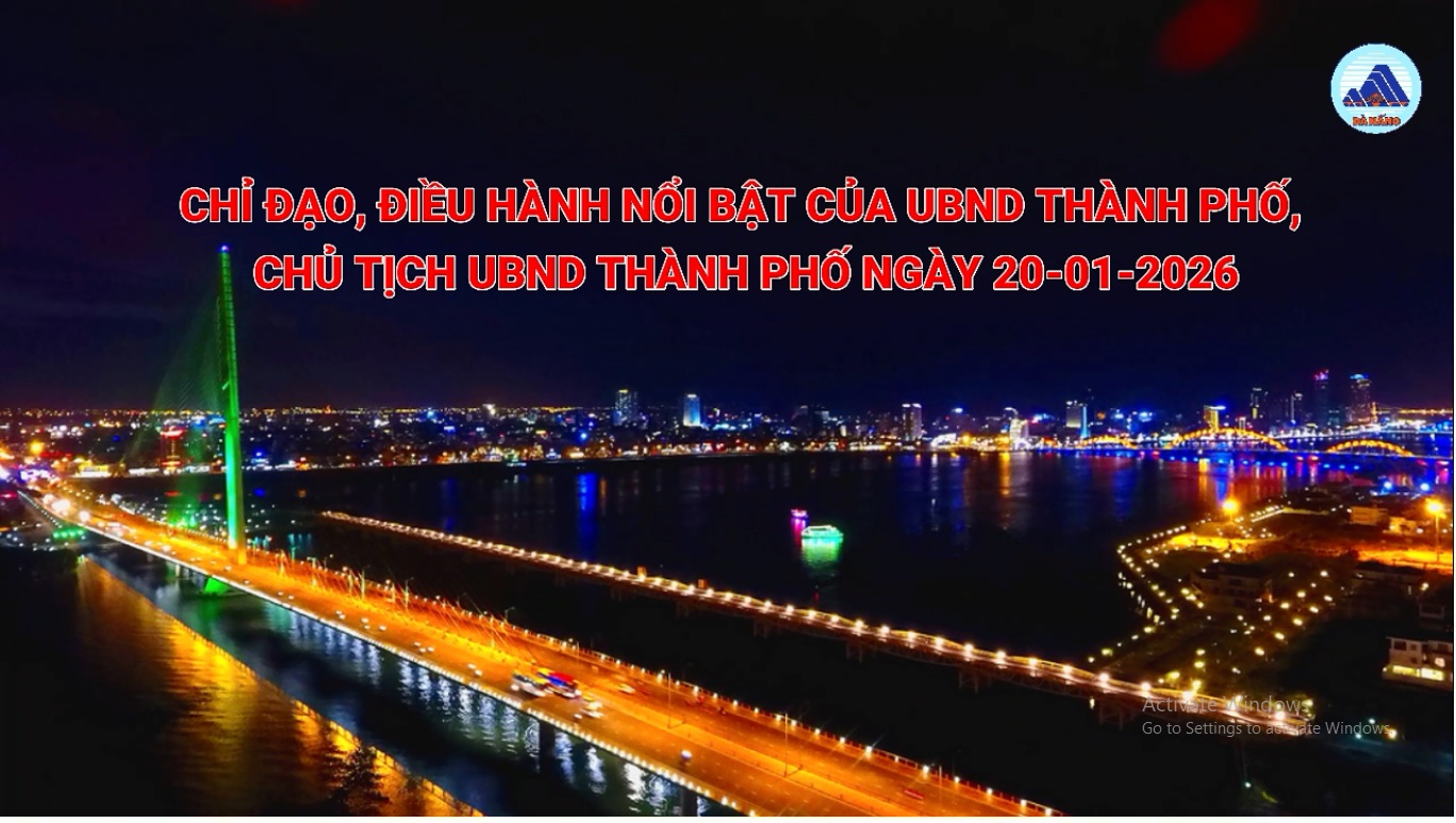 Video: Chỉ đạo, điều hành nổi bật của UBND thành phố, Chủ tịch UBND thành phố ngày 20-01