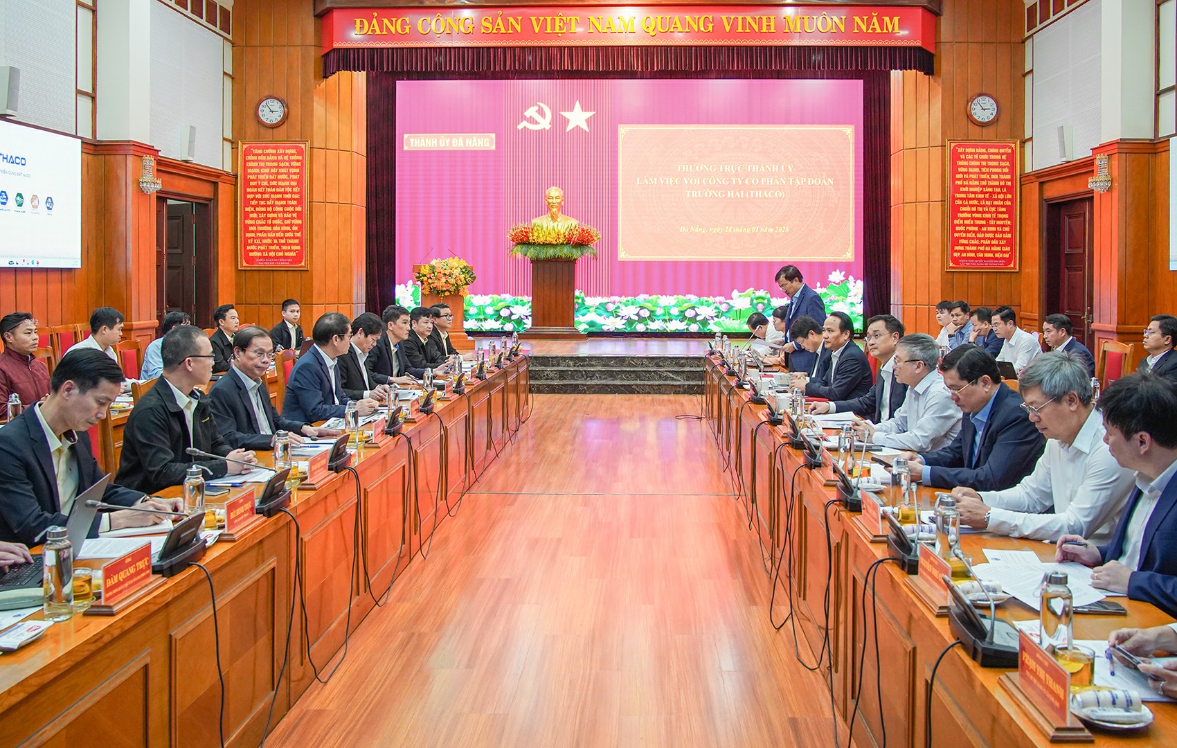 Tháo gỡ vướng mắc, đẩy nhanh tiến độ các dự án trọng điểm của THACO