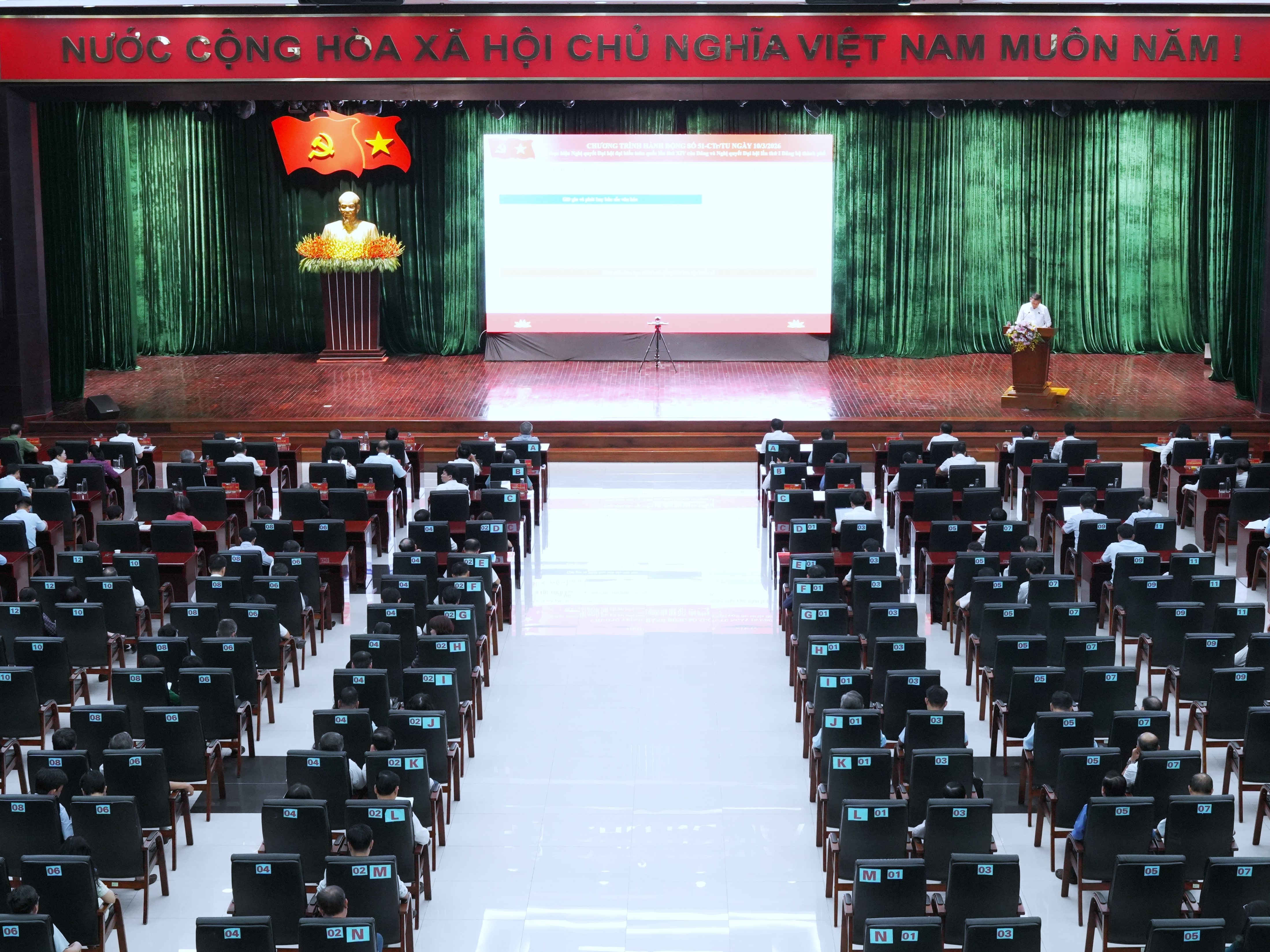 Hội nghị nghiên cứu, quán triệt, triển khai các văn bản mới của Trung ương, Thành uỷ