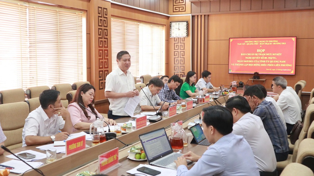 Phối hợp tham mưu tổ chức hội nghị đánh giá Nghị quyết 08, thúc đẩy phát triển đô thị phía nam thành phố