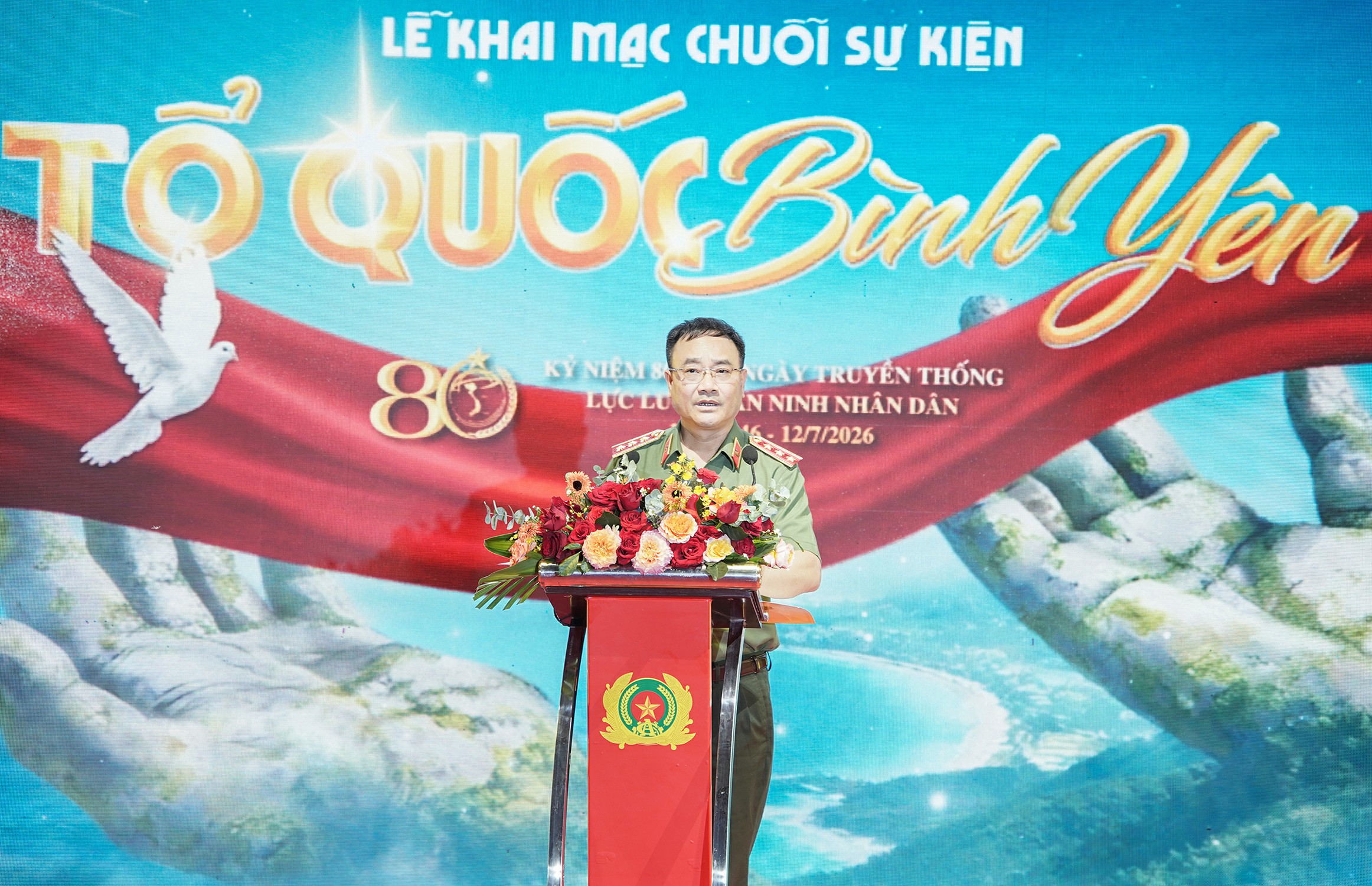 Khai mạc gala “Tổ quốc bình yên”