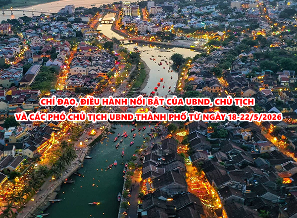 Video: Chỉ đạo, điều hành nổi bật của UBND, Chủ tịch và các Phó Chủ tịch UBND thành phố từ ngày 18-22/5/2026