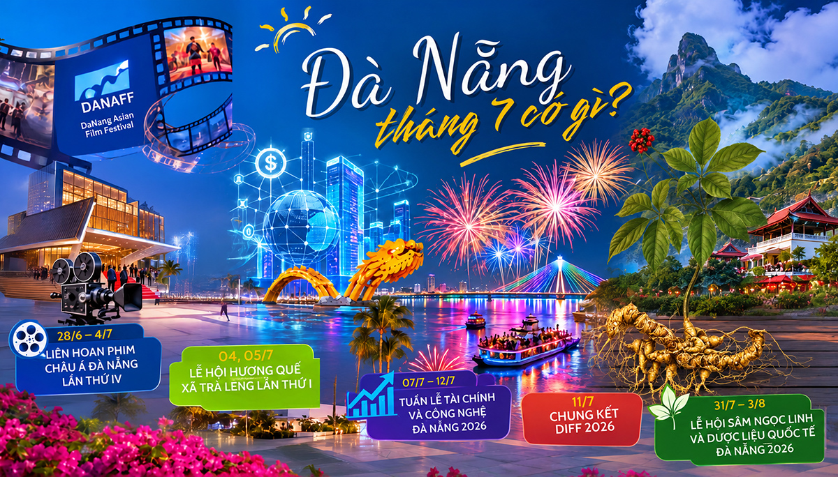 Đà Nẵng tháng 7 có gì sôi động?