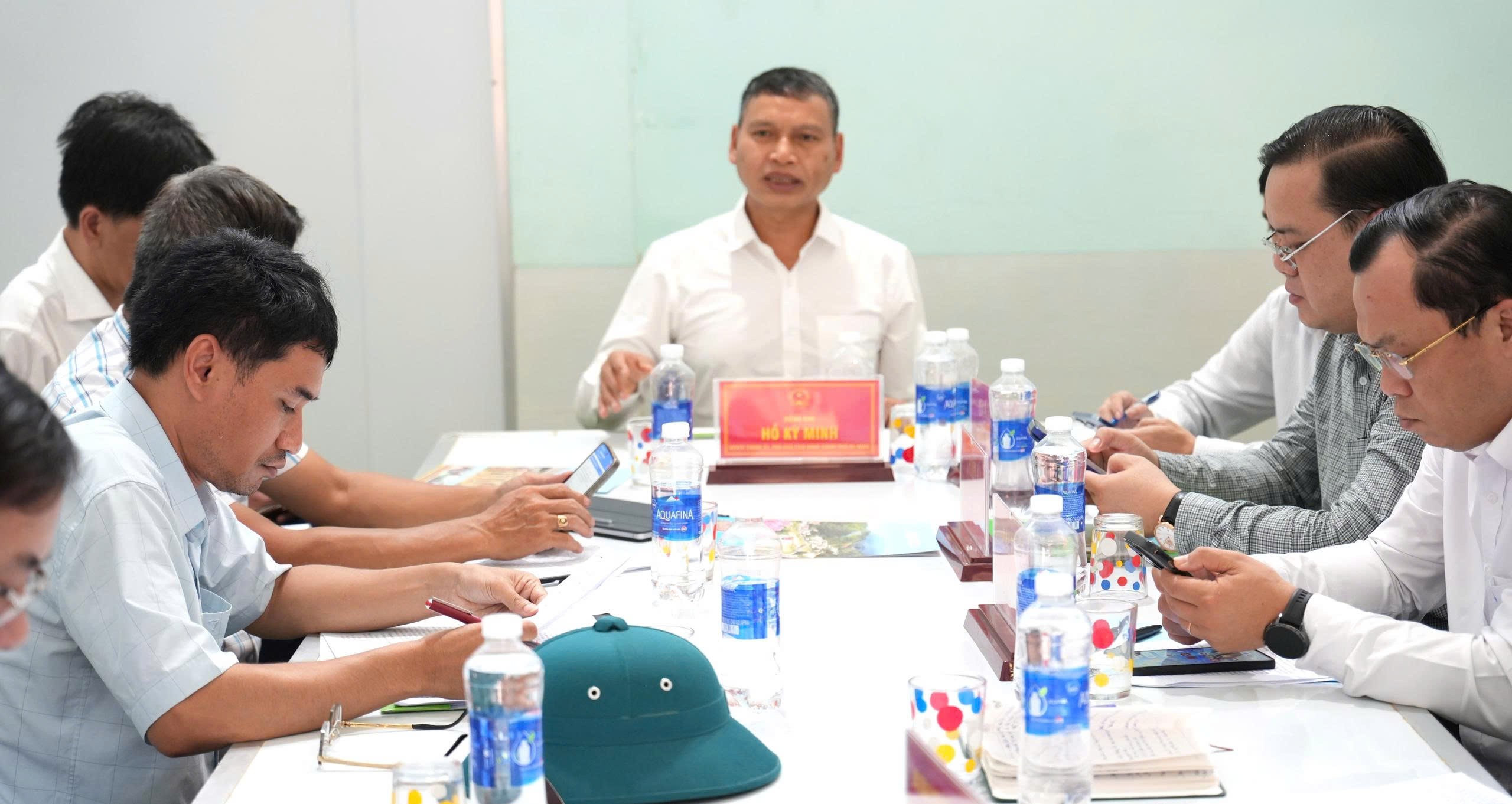 Phó Chủ tịch Thường trực UBND thành phố Hồ Kỳ Minh kiểm tra tiến độ Trường nội trú liên cấp Avương