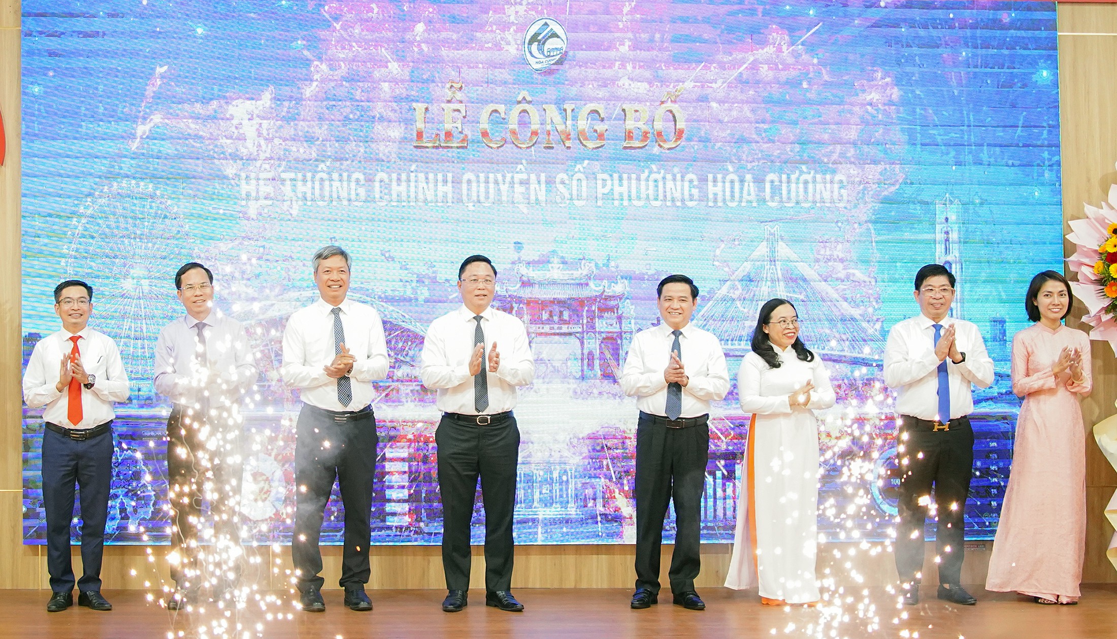 Phường Hòa Cường công bố vận hành Hệ thống Chính quyền số