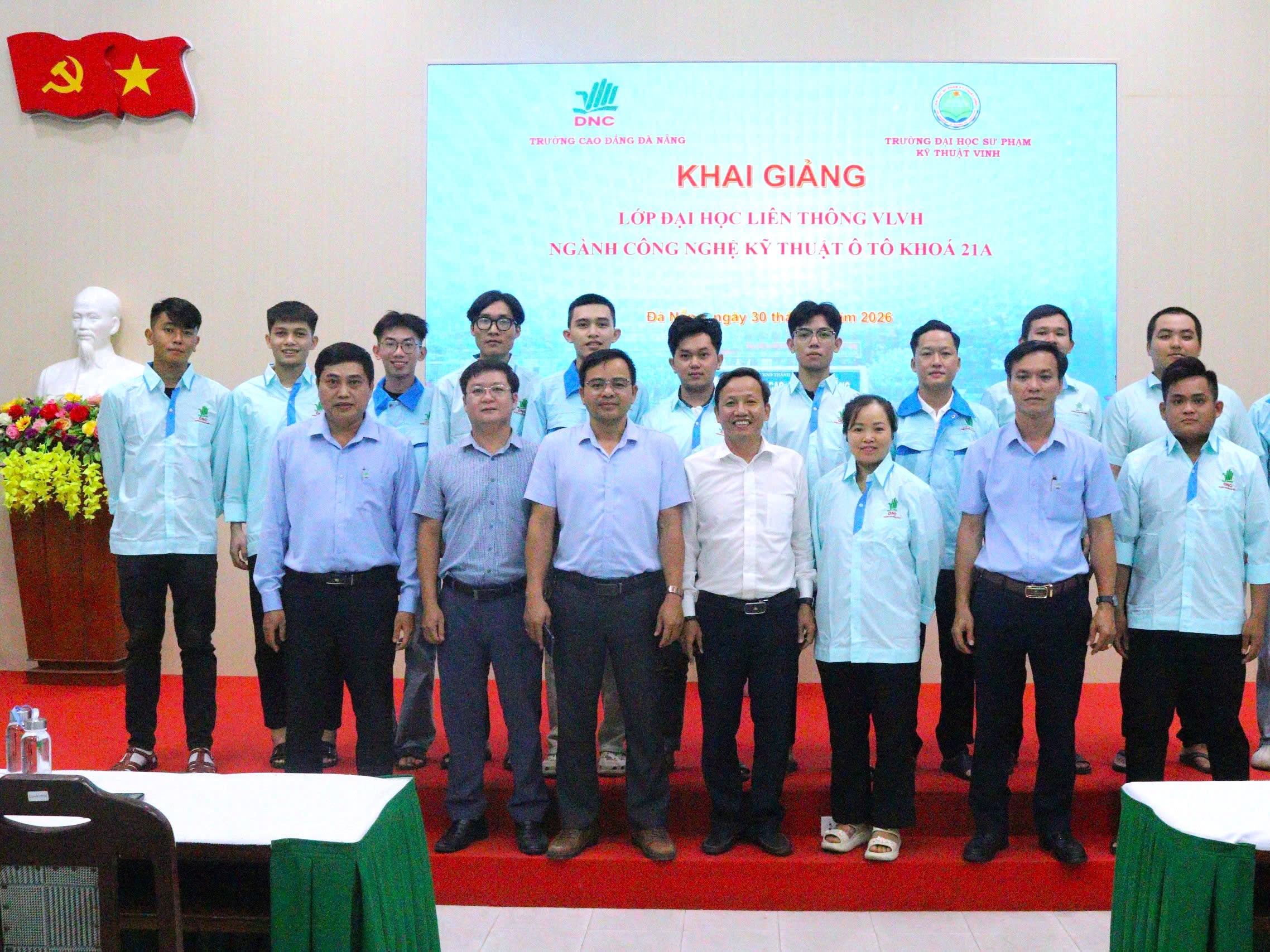 Khai giảng lớp Đại học liên thông ngành Công nghệ Kỹ thuật ô tô