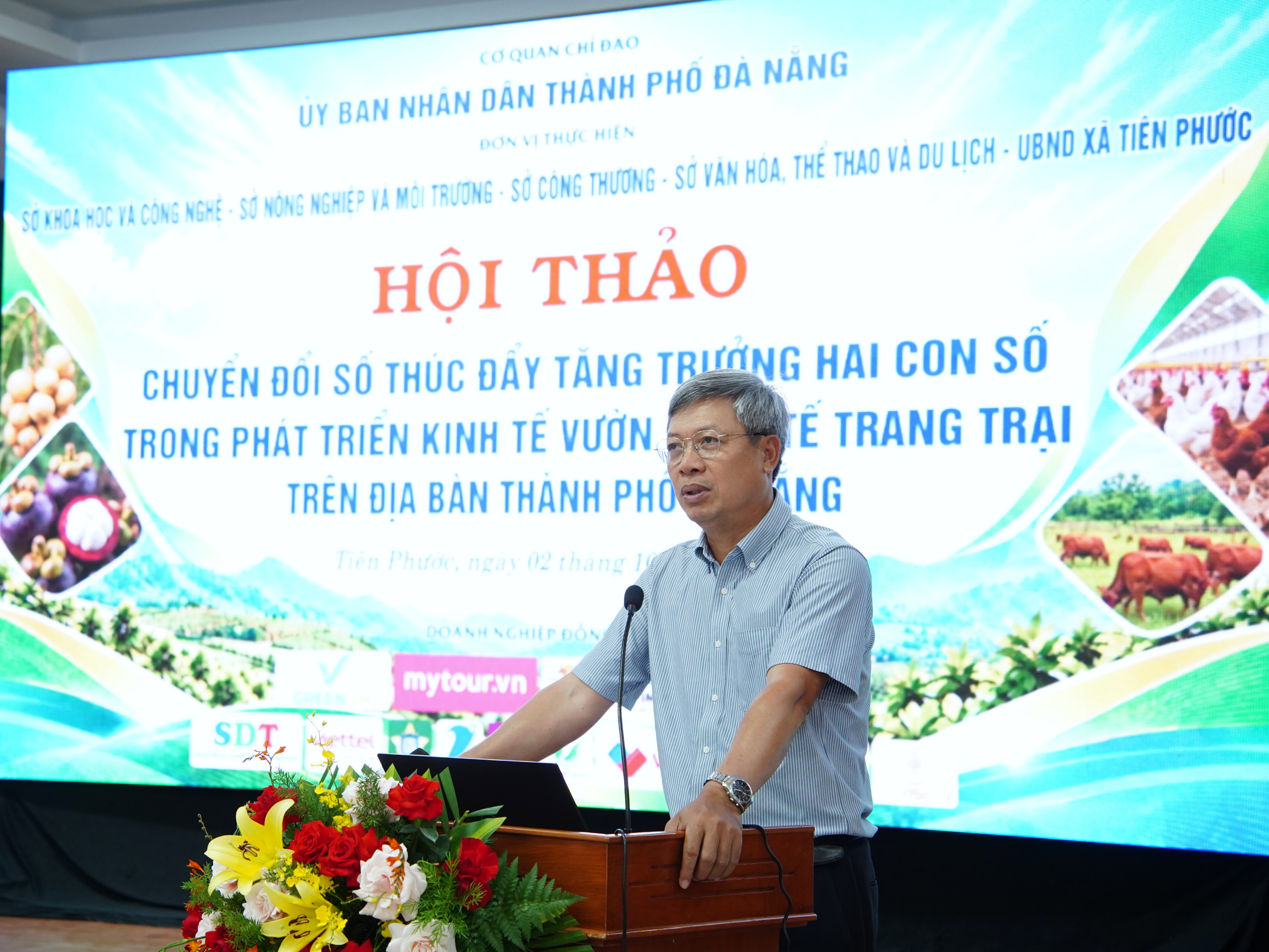 Phó Chủ tịch UBND thành phố Hồ Quang Bửu: Đưa chuyển đổi số vào từng nhà vườn, trang trại